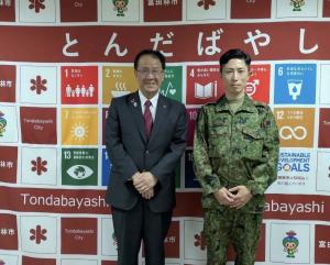 面会者との記念写真