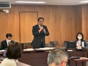市長挨拶の写真