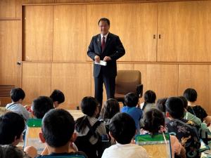 市長挨拶の写真