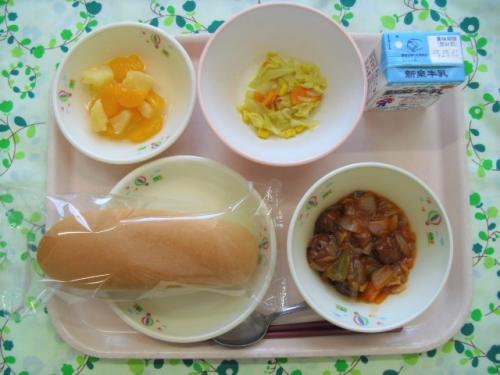 給食の写真