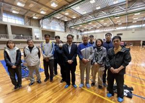 参加者との記念写真