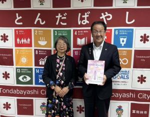 面会者との記念写真