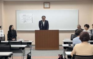 市長挨拶の写真