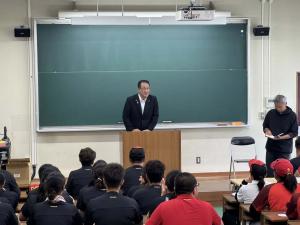 市長挨拶の写真