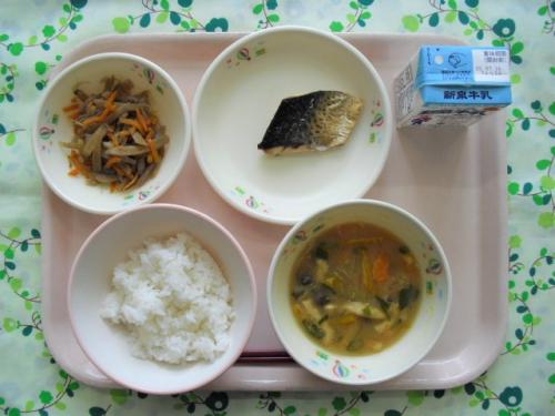 給食の写真