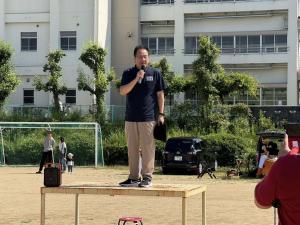 市長挨拶の写真