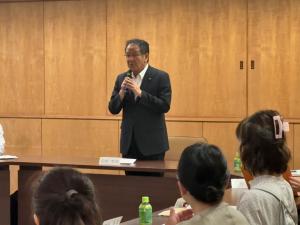 市長挨拶の写真