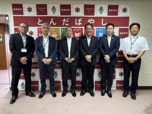 面会者との記念写真