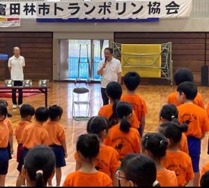 市長挨拶の写真
