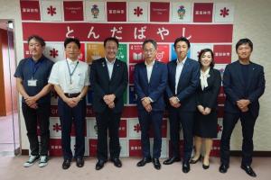 面会者との記念写真