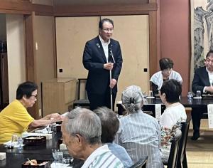 市長挨拶の写真