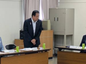 市長挨拶の写真