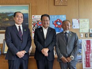 面会者との記念写真