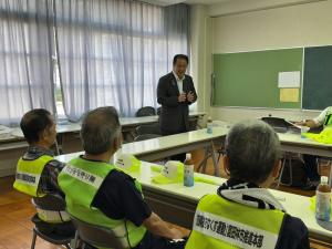 市長挨拶の写真