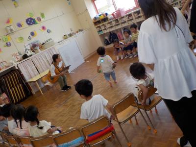 ２歳児広場の様子です