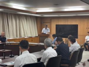 市長挨拶の写真