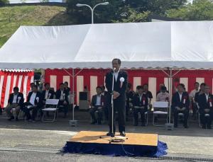 市長挨拶の写真