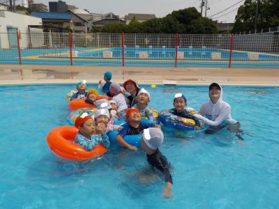 バケツの水を待つ