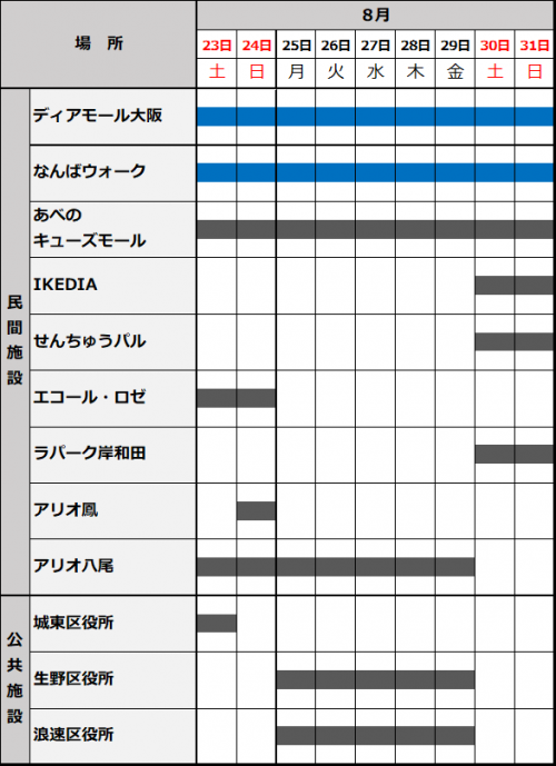カレンダー１