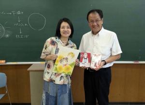 講師との記念写真