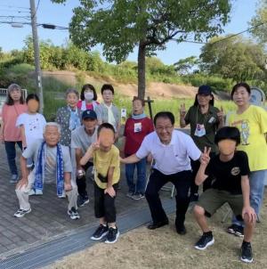 参加者との記念写真