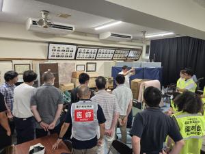 医療救護所訓練1