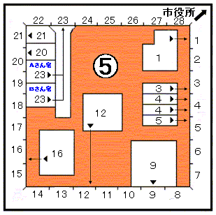 住居番号の画像