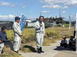 市長挨拶の写真