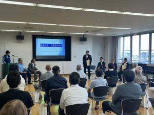 市長挨拶の写真