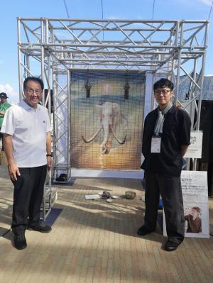 関係者との記念写真