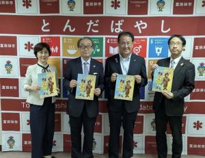 面会者との記念写真