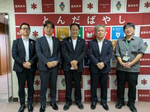 面会者との記念写真