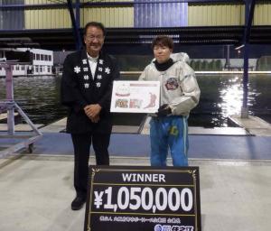 優勝者との記念写真