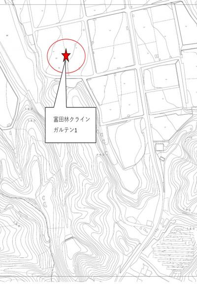 クラインガルテン1地図