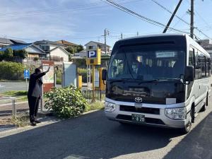 見送り状況写真