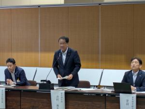 市長挨拶の写真