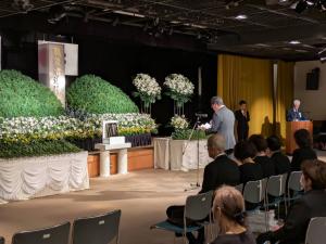 市長挨拶の写真