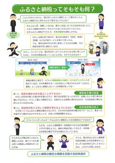 ふるさと納税月間内容