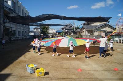 バルーンをみんなで楽しんだよ