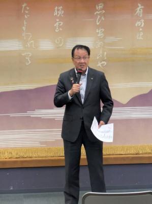 市長挨拶の写真