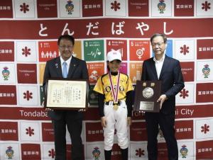 面会者との記念写真