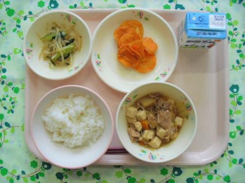 給食の写真