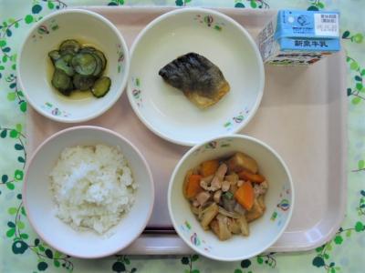 給食の写真
