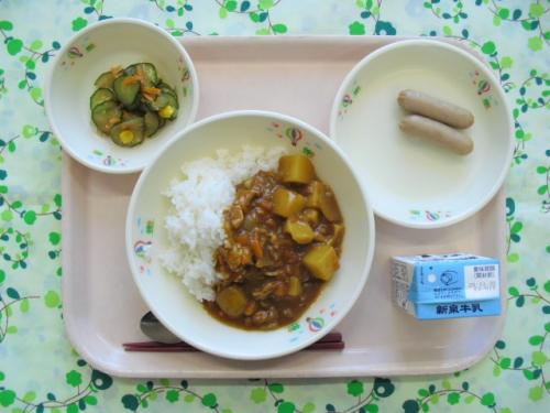 給食の写真