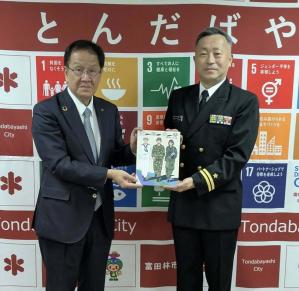 面会者との記念写真