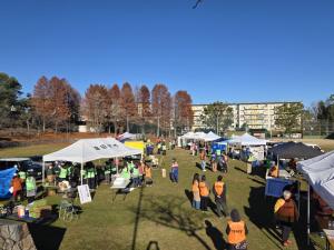 4小学校区合同防災訓練