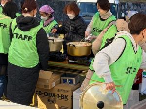 4小学校区合同防災訓練