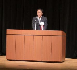 市長挨拶の写真