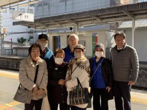 大会参加者との記念撮影