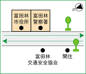 停留所地図の画像